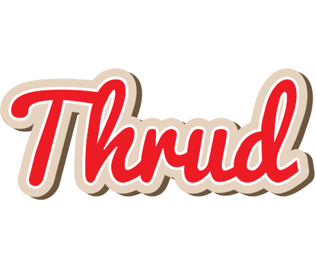 Thrud chocolate logo
