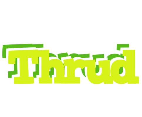 Thrud citrus logo