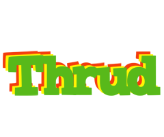 Thrud crocodile logo