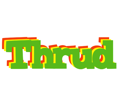 Thrud crocodile logo