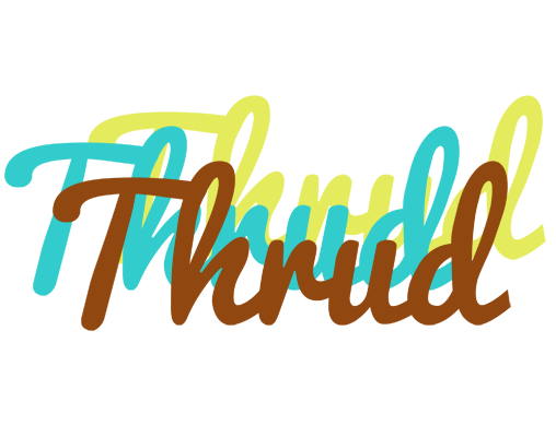 Thrud cupcake logo
