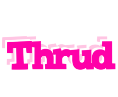 Thrud dancing logo