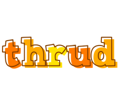 Thrud desert logo