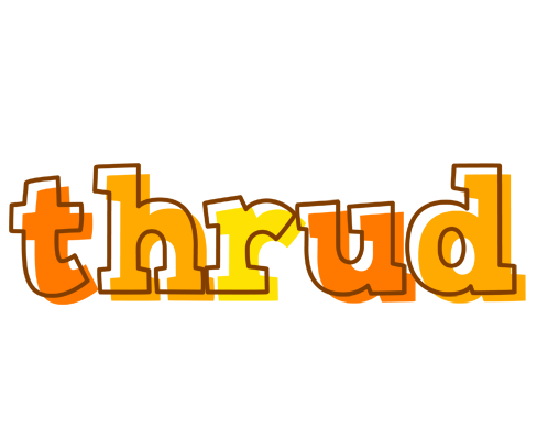 Thrud desert logo