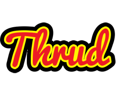 Thrud fireman logo