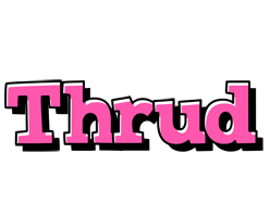 Thrud girlish logo