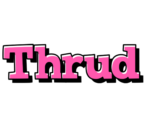 Thrud girlish logo