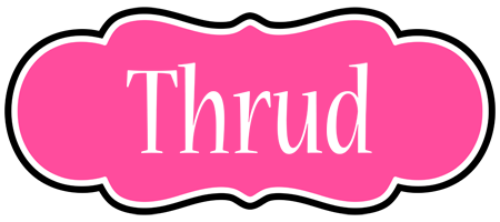 Thrud invitation logo