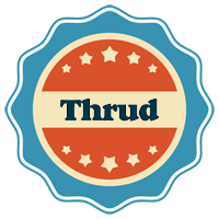 Thrud labels logo