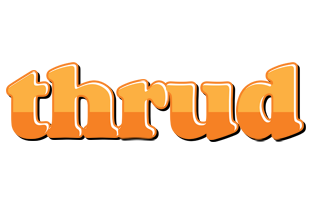 Thrud orange logo