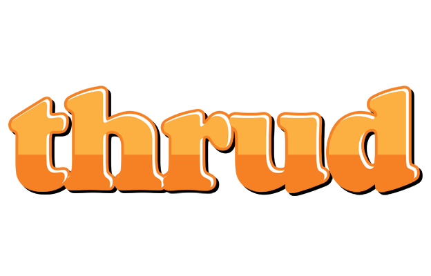Thrud orange logo