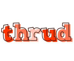 Thrud paint logo