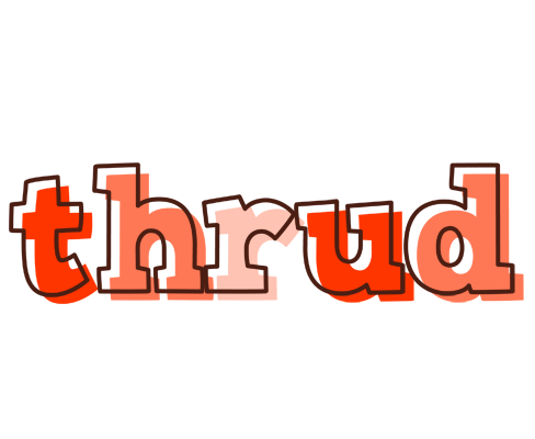 Thrud paint logo