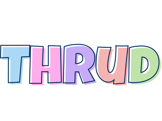 Thrud pastel logo