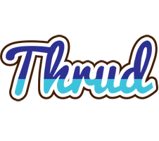 Thrud raining logo