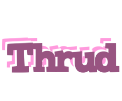 Thrud relaxing logo