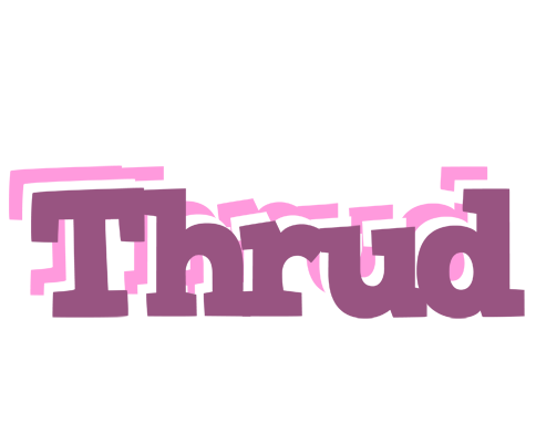 Thrud relaxing logo