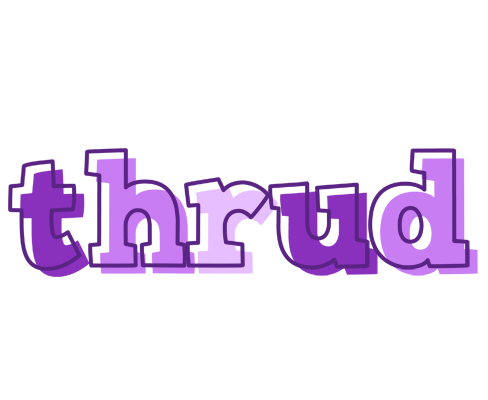 Thrud sensual logo