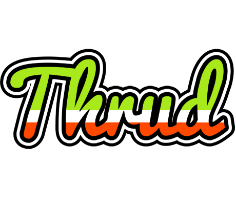 Thrud superfun logo