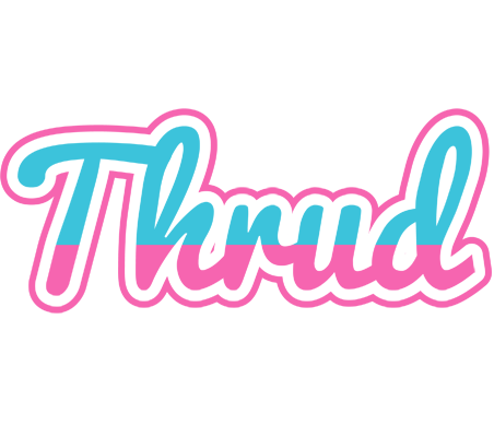 Thrud woman logo