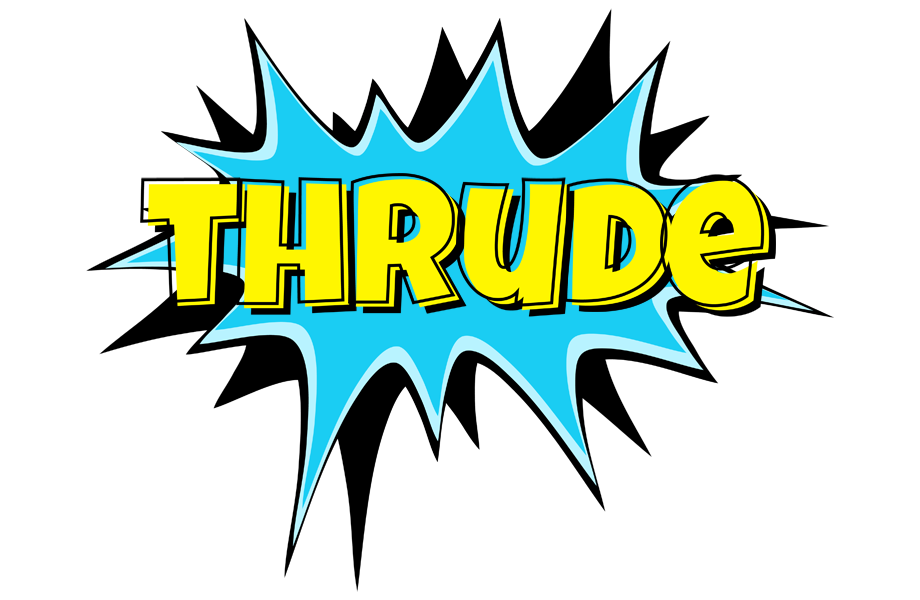 Thrude amazing logo