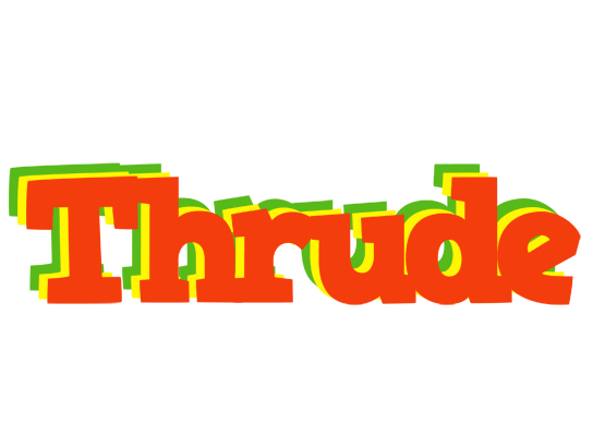 Thrude bbq logo