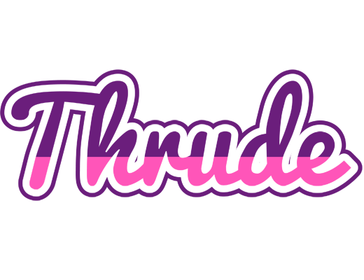 Thrude cheerful logo