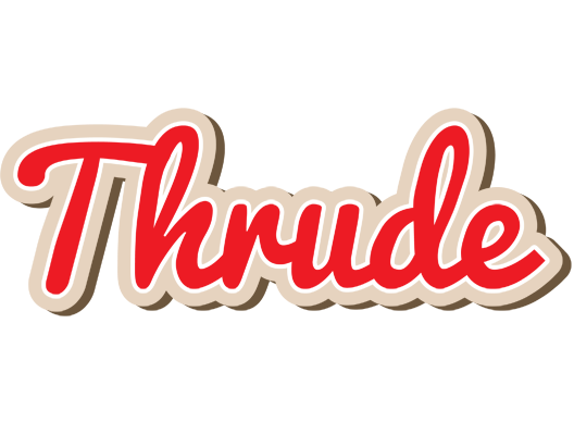 Thrude chocolate logo