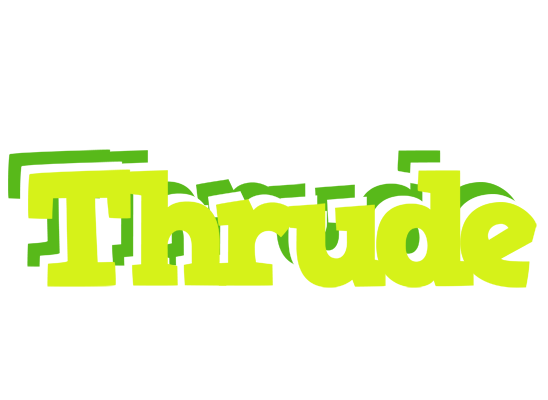 Thrude citrus logo