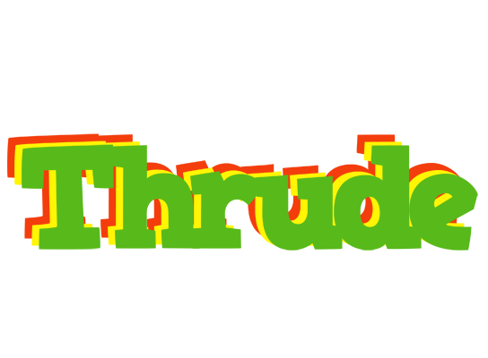 Thrude crocodile logo