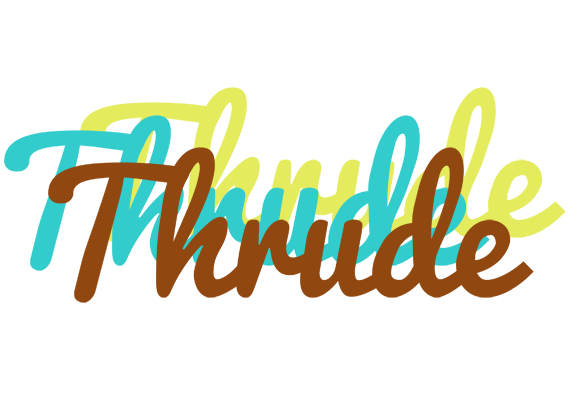 Thrude cupcake logo