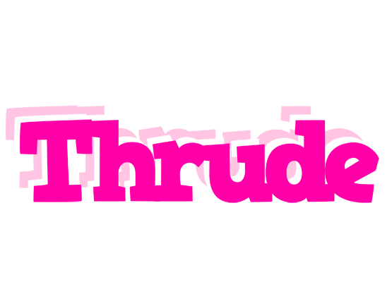 Thrude dancing logo