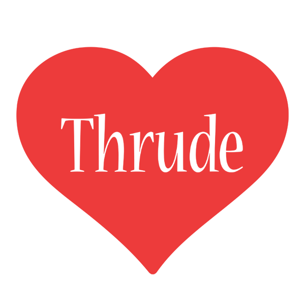 Thrude love logo