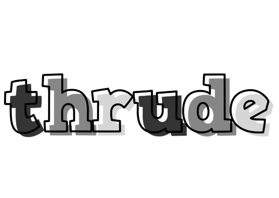 Thrude night logo