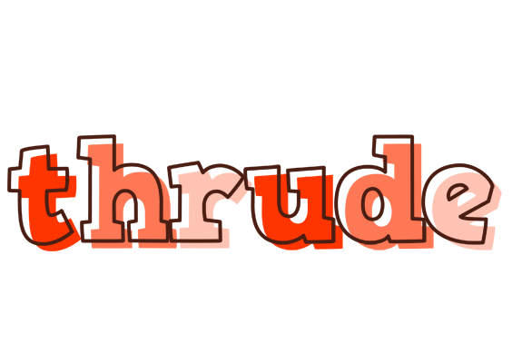 Thrude paint logo