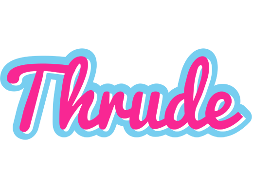 Thrude popstar logo