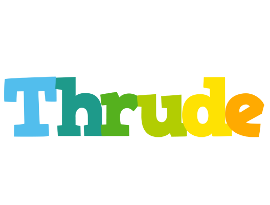 Thrude rainbows logo