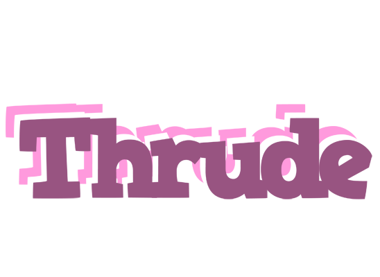 Thrude relaxing logo