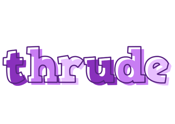 Thrude sensual logo