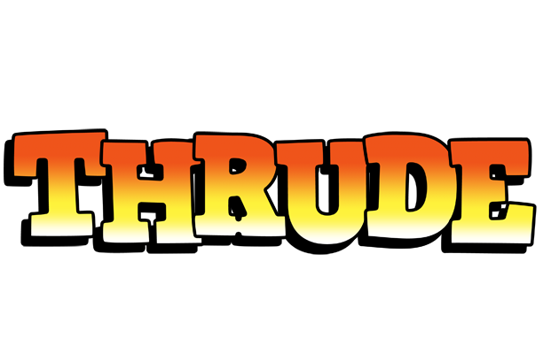Thrude sunset logo