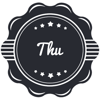 Thu badge logo