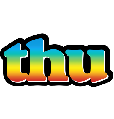 Thu color logo
