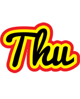 Thu flaming logo