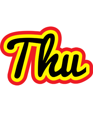 Thu flaming logo