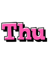 Thu girlish logo