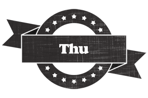 Thu grunge logo