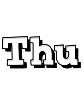 Thu snowing logo