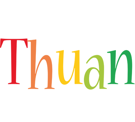 Thuan birthday logo