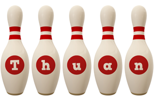 Thuan bowling-pin logo