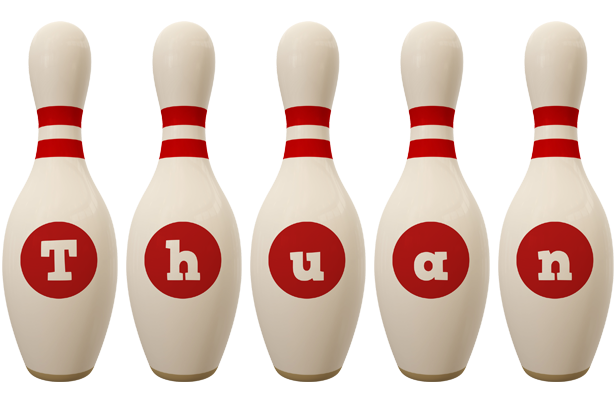 Thuan bowling-pin logo